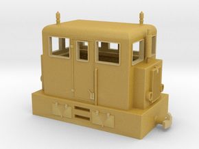 Diesel loco H0e "PocketBahn" in Tan Fine Detail Plastic