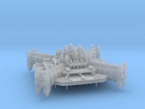 Ambrosius Star Fortress in Clear Ultra Fine Detail Plastic