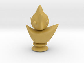 chess bird in Tan Fine Detail Plastic