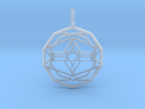 Source Sphere (Domed) in Clear Ultra Fine Detail Plastic