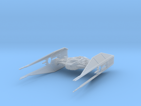 TIE_Silencer_parts in Clear Ultra Fine Detail Plastic