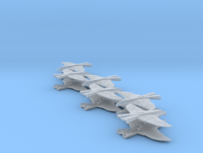 War Hawk Fighter, 12-pack in Clear Ultra Fine Detail Plastic