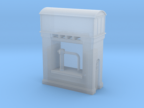(1:450) GWR Water Tower #2 in Clear Ultra Fine Detail Plastic