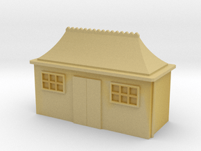 (1:450) GWR Pagoda Waiting Room in Tan Fine Detail Plastic