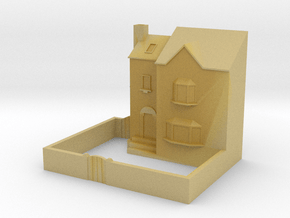 (1:450) Low Relief Row House in Tan Fine Detail Plastic