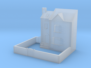 (1:450) Low Relief Row House in Clear Ultra Fine Detail Plastic