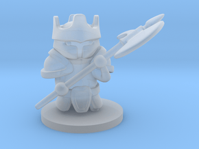 Heavy Knight in Clear Ultra Fine Detail Plastic