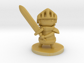 Knight in Tan Fine Detail Plastic