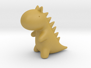 Little Dino (L) in Tan Fine Detail Plastic
