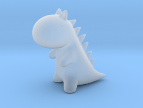 Little Dino (L) in Clear Ultra Fine Detail Plastic