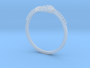 anello cerchio borchie gambo in Clear Ultra Fine Detail Plastic