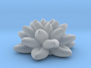 Fractal Flower 06 Redux in Clear Ultra Fine Detail Plastic