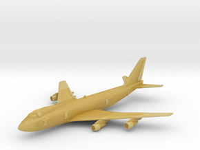 1/600 747-200 in Tan Fine Detail Plastic
