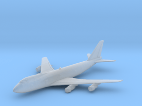 1/600 747-200 in Clear Ultra Fine Detail Plastic
