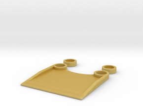 BBR Mini-z Transponder holder in Tan Fine Detail Plastic