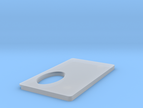 FuseBoxPanel in Clear Ultra Fine Detail Plastic