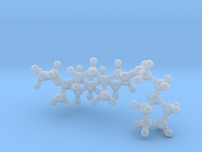 Testosterone Cypionate Molecule (FTM hrt) in Clear Ultra Fine Detail Plastic