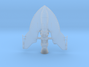 Orbital Fighter in Clear Ultra Fine Detail Plastic