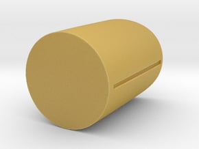 Portal ® Coffee Cup - portal 2 pillar button in Tan Fine Detail Plastic