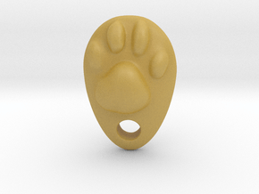 Cat Hand A1 in Tan Fine Detail Plastic