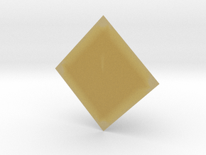 FiddlePyramid in Tan Fine Detail Plastic