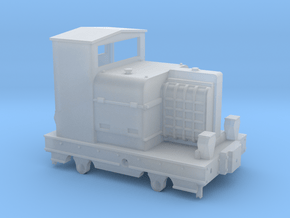 009 Motor Rail Simplex body in Clear Ultra Fine Detail Plastic