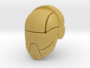 Chameleo's Head (Face-plate Closed) in Tan Fine Detail Plastic