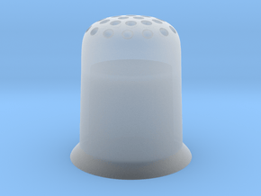 Thimble in Clear Ultra Fine Detail Plastic