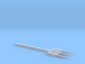 Fork in Clear Ultra Fine Detail Plastic