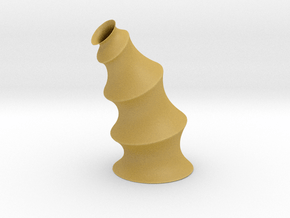 Vase 1328O in Tan Fine Detail Plastic