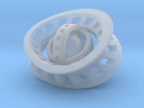 RingX in Clear Ultra Fine Detail Plastic