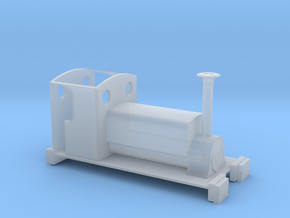 Freelance Manning Wardle 0-4-0ST - Non Motorised in Clear Ultra Fine Detail Plastic