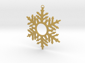 Snowflake Celebration in Tan Fine Detail Plastic