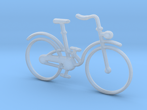 Bicycle  in Clear Ultra Fine Detail Plastic