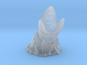 The Sandworm in Clear Ultra Fine Detail Plastic