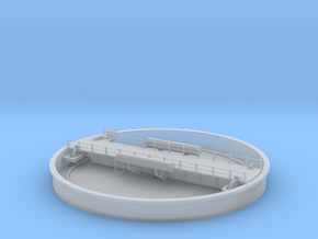 Locomotive Turntable & Well for N in Clear Ultra Fine Detail Plastic