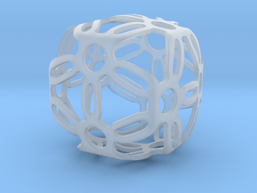 Symmetric Cuboid Structure 1 in Clear Ultra Fine Detail Plastic
