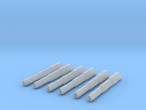 Light Railguns set in Clear Ultra Fine Detail Plastic