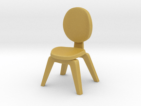 1:22.5 scaled chair 1 in Tan Fine Detail Plastic