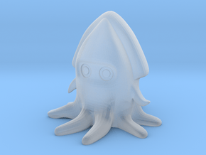 Squid in Clear Ultra Fine Detail Plastic