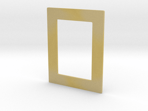 DIY 3.5''x2.5'' Frebird photo frame - Middle in Tan Fine Detail Plastic