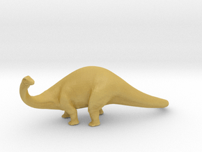 Apatosaurus in Tan Fine Detail Plastic