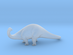 Apatosaurus in Clear Ultra Fine Detail Plastic