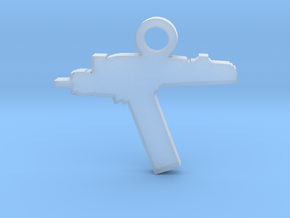 Phaser Silhouette Charm in Clear Ultra Fine Detail Plastic