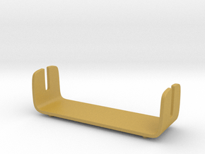 Modern Comb Stand - Offset / Bath Accessories in Tan Fine Detail Plastic