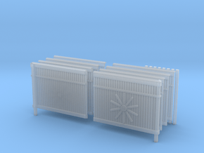 1/35 Scale Russian Fence Pack in Clear Ultra Fine Detail Plastic