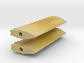 Becker rudder in Tan Fine Detail Plastic