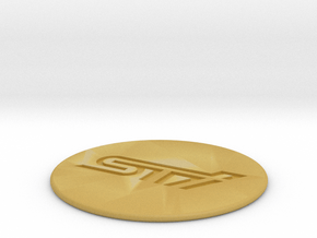 STI Coaster in Tan Fine Detail Plastic