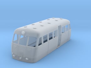 NZR Midland Railcar 1:120 in Clear Ultra Fine Detail Plastic