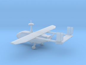 Pegasus II - UAV (bigger version) in Clear Ultra Fine Detail Plastic